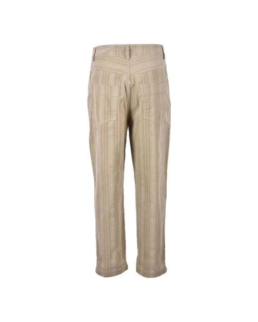 Pantaloni in cotone di Tela in Natural