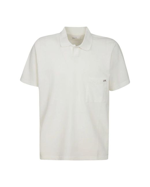 Universal Works White Polo Shirts for men