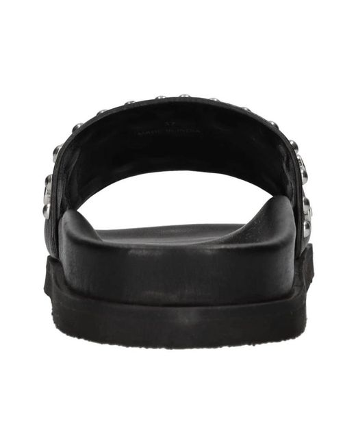 Elena Iachi Black Sliders