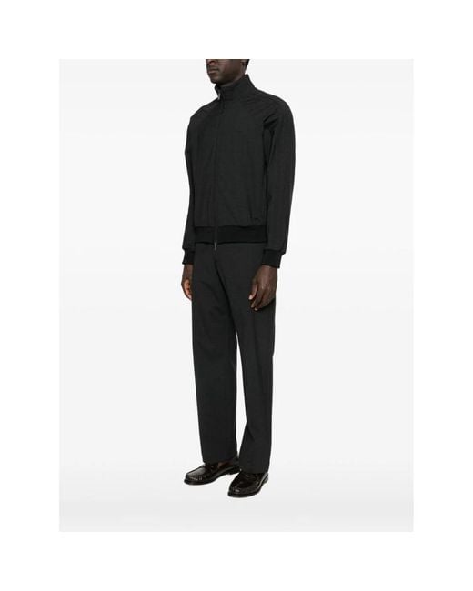 Emporio Armani Black Light Jackets for men