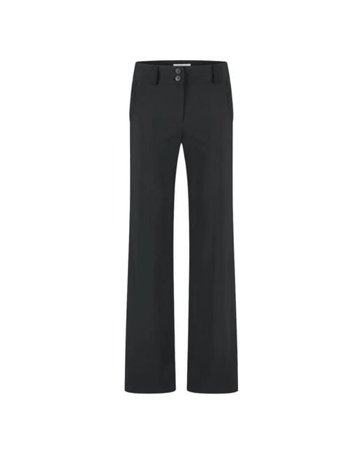 Pantalones de jersey de lujo | negro Jane Lushka de color Gray
