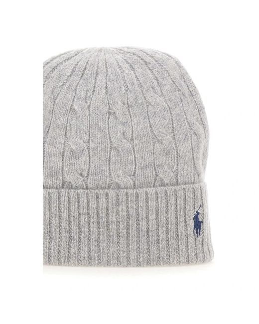 Polo Ralph Lauren Gray Beanies
