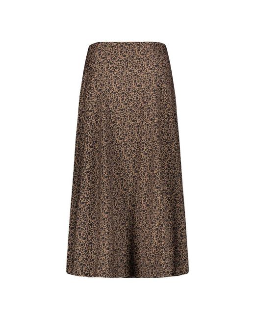 Herno Brown Midi Skirts