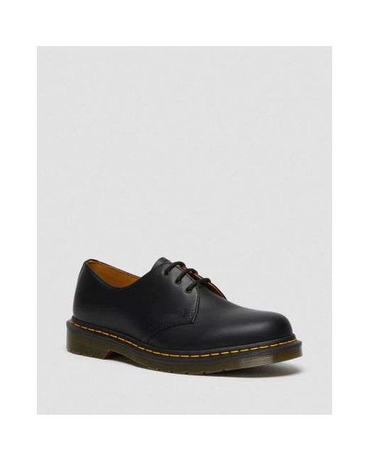 Dr. Martens Black Laced Shoes for men