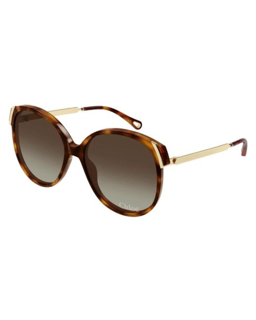 Sunglasses di Chloé in Brown
