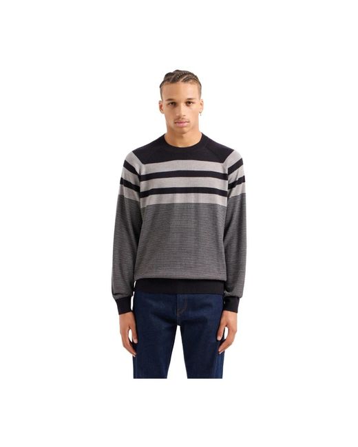 ARMANI EXCHANGE Basic pullover in Gray für Herren