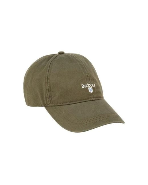 Barbour Green Caps