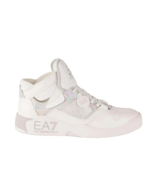 EA7 White Sneakers for men