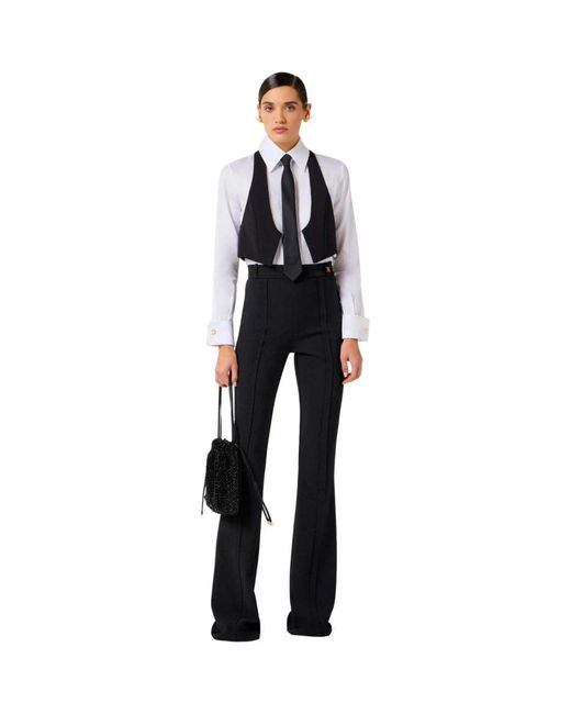 Elisabetta Franchi Black Shirts
