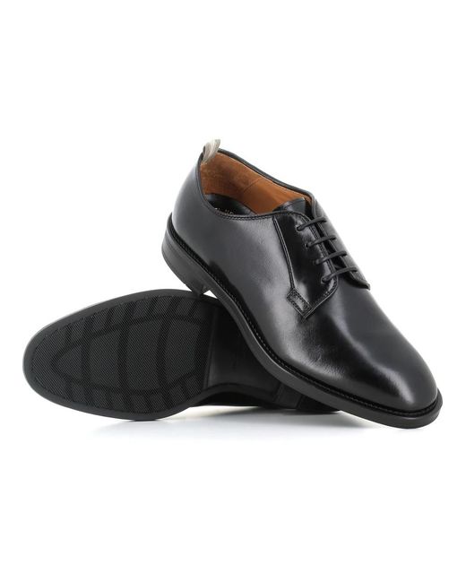 Officine Creative Black Business Shoes for men