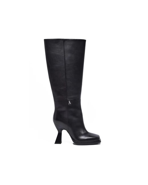 Patrizia Pepe Black Heeled Boots