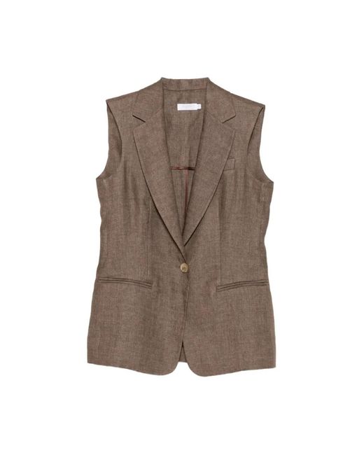 Vests Barba Napoli de color Brown