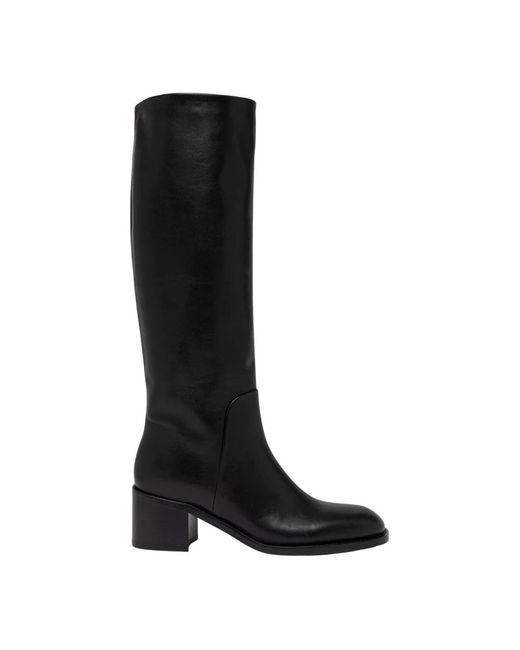 Buttero Black Heeled Boot