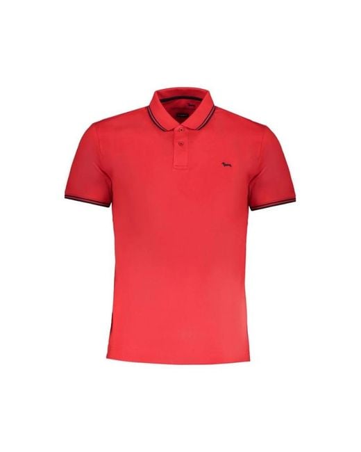 Harmont & Blaine Red Polo Shirts for men