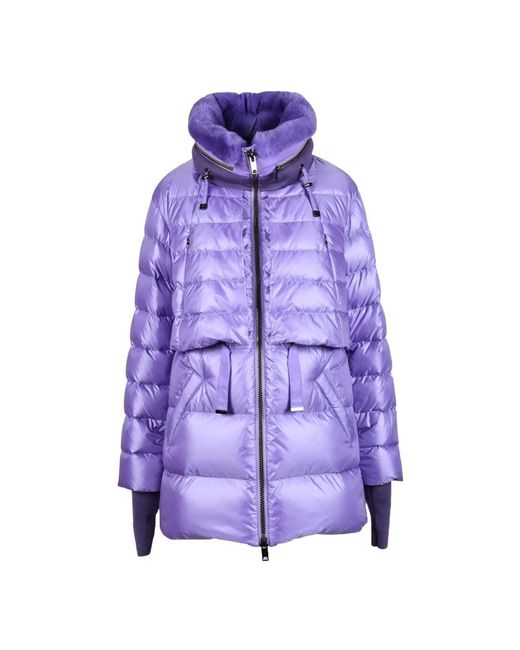 Diego M Purple Winter Jackets