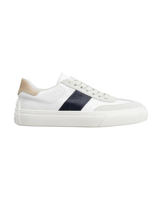 Tod's Sneakers in White for Men | Lyst UK