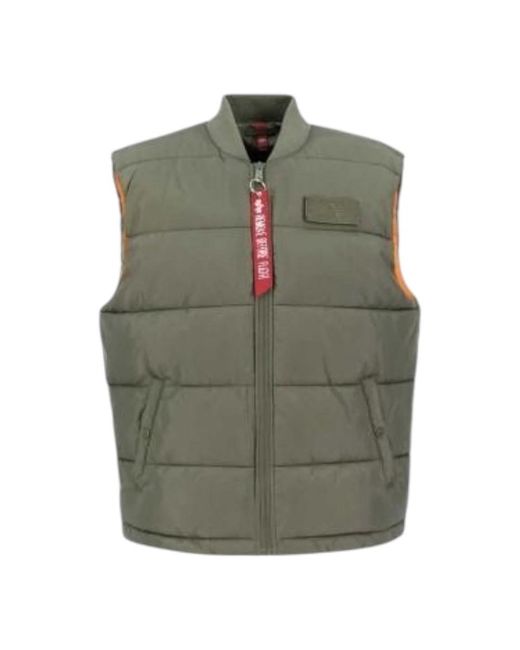 Vests Alpha Industries pour homme en coloris Green