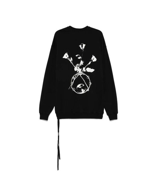 Ann Demeulemeester Black Sweatshirts