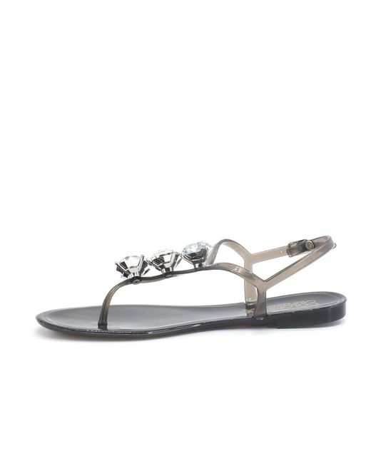 Colors Of California Metallic Flat Sandals