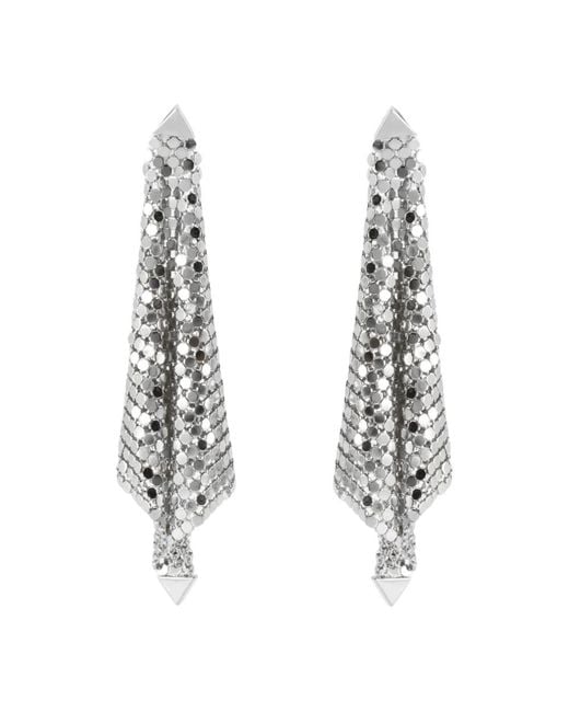 Rabanne White Earrings