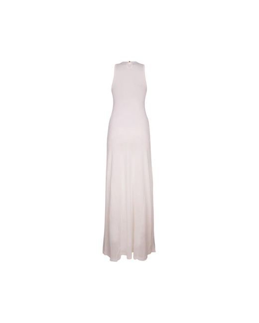 Jacquemus Kleedjes ,Wit ,La Robe Maille Sculta in het White