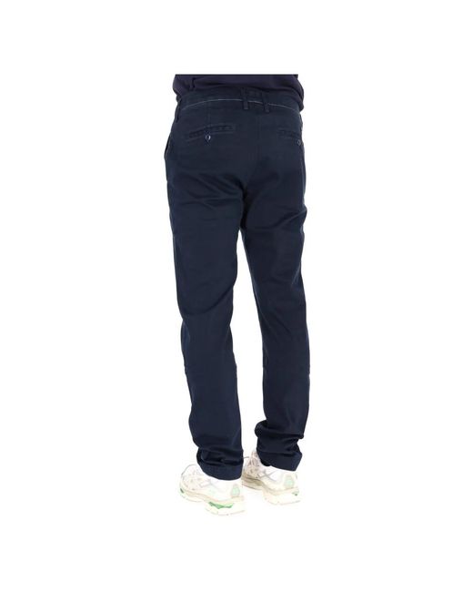 Jacob Cohen Broeken ,Blauw ,Katoen Ben Chino's in het Blue voor heren