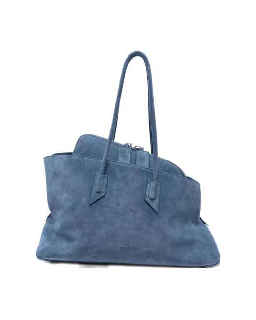 The Attico Blue Shoulder Bags
