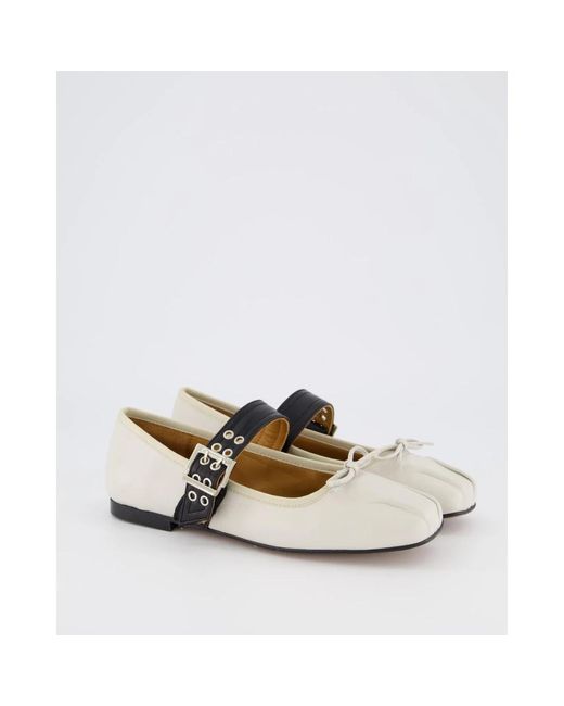 Toral White Loafers