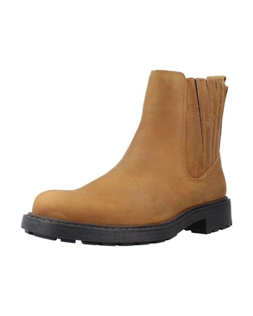 Chelsea Boots Clarks de color Brown