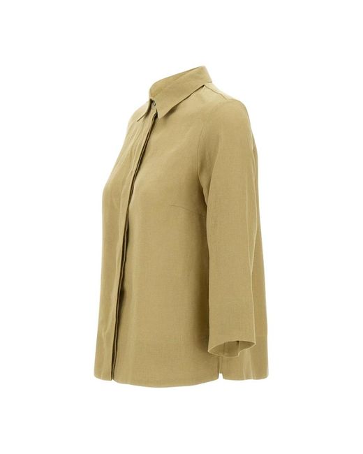 Elena Miro Green Blouses