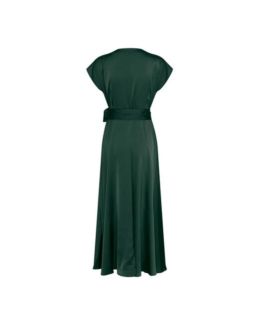 Cream Green Midi Dresses