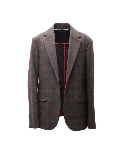 Officina 36 Black Blazers for men