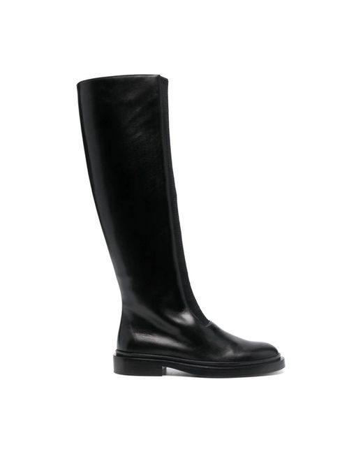 High boots Jil Sander de color Black