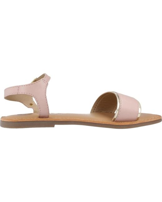 Gioseppo Pink Stilvolle flache sandalen für frauen