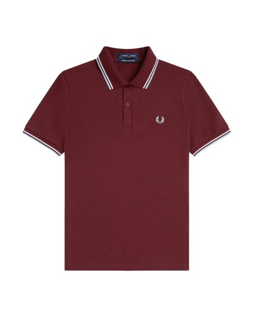 Fred Perry Red Polo Shirts for men