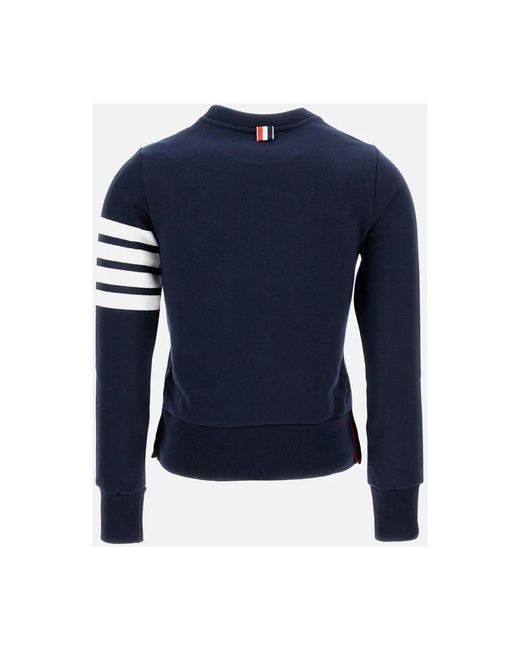 Thom Browne Blue Sweatshirts