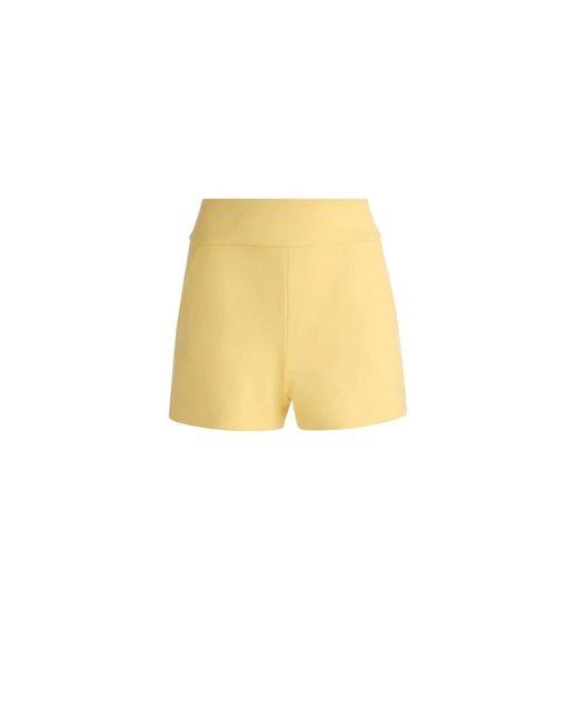 Alice + Olivia Yellow Short Shorts