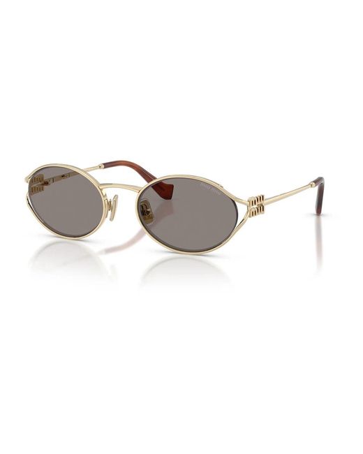 Miu Miu Brown Sunglasses