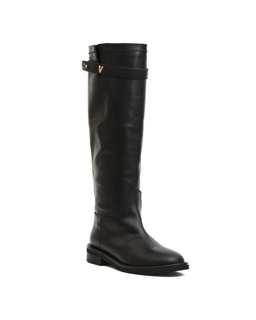 Via Roma 15 Black High Boots