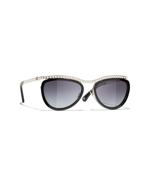Chanel Black Sunglasses