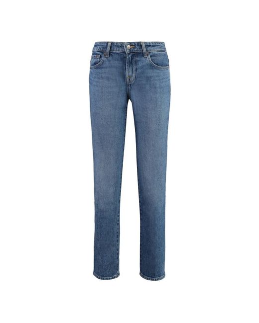 Slim-Fit Jeans di 7 For All Mankind in Blue