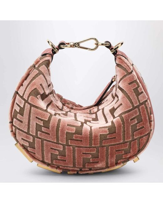 Fendi Mini Handtas Collectie in het Brown