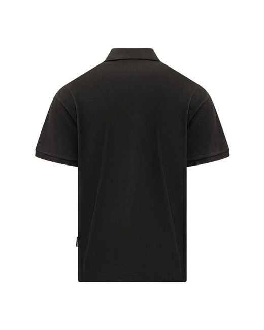 Palm Angels Black Polo Shirts for men