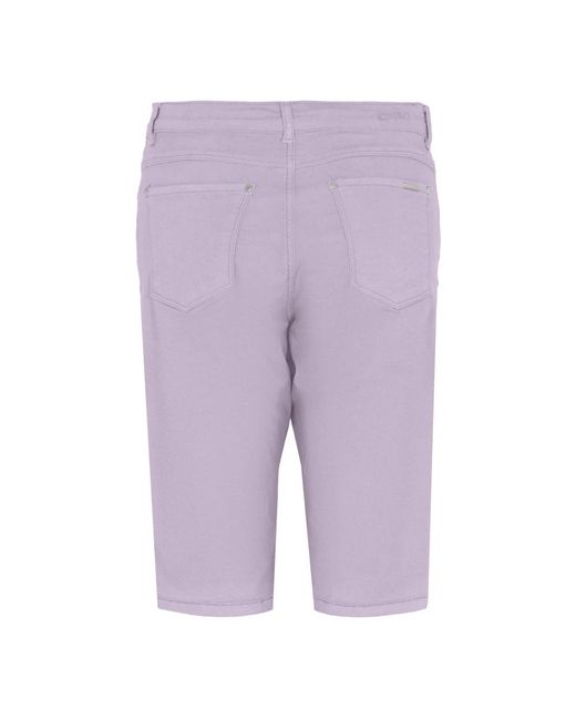 Cro Purple Denim Shorts