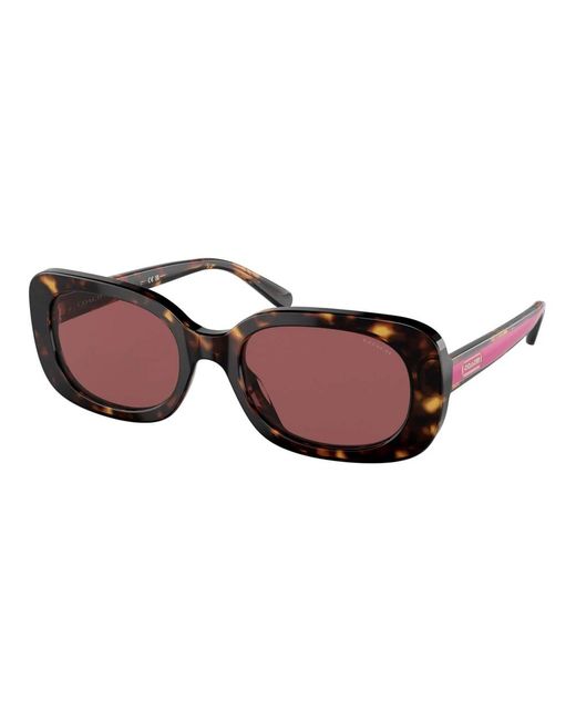 Sunglasses COACH de color Brown