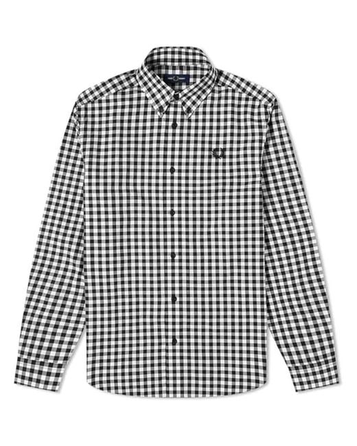 Fred Perry Black Casual Shirts for men
