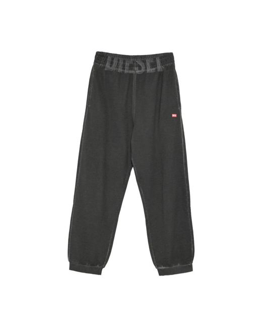 DIESEL Gray Sweatpants for men