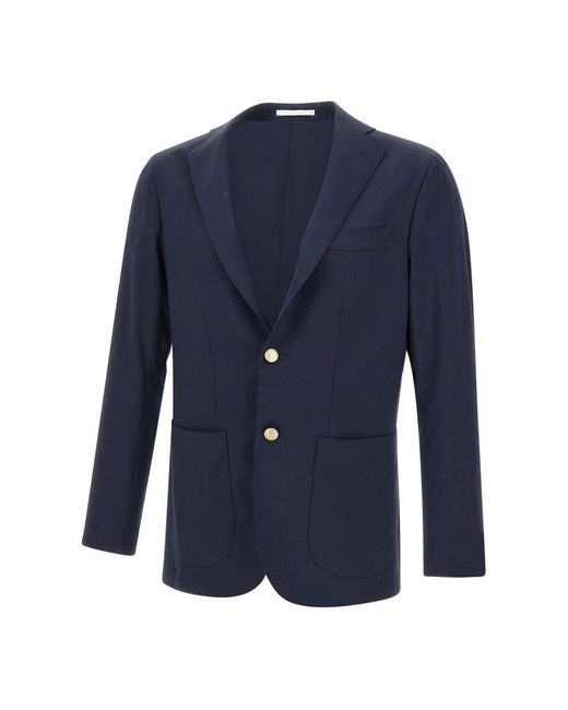 Barba Napoli Blue Blazers for men
