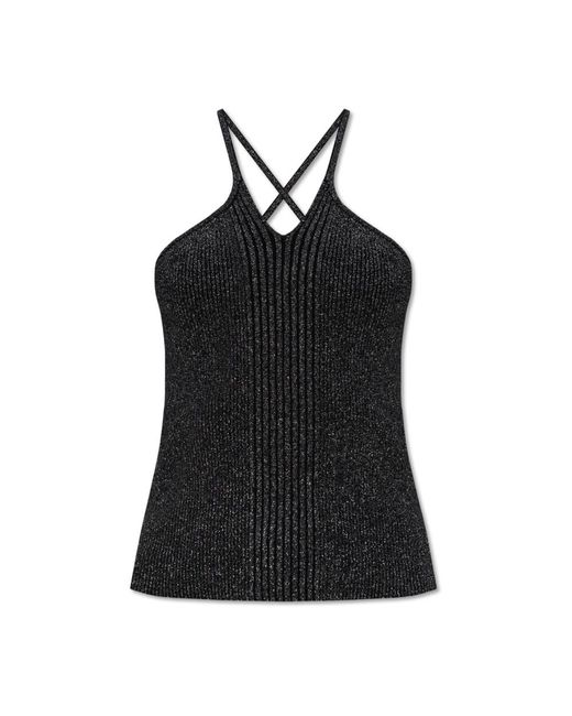 Sleeveless Tops di Samsøe & Samsøe in Black