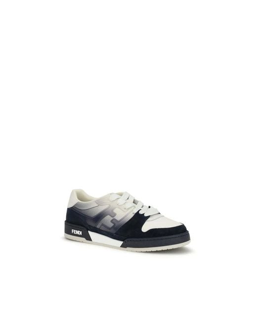 Fendi Blue Sneakers for men
